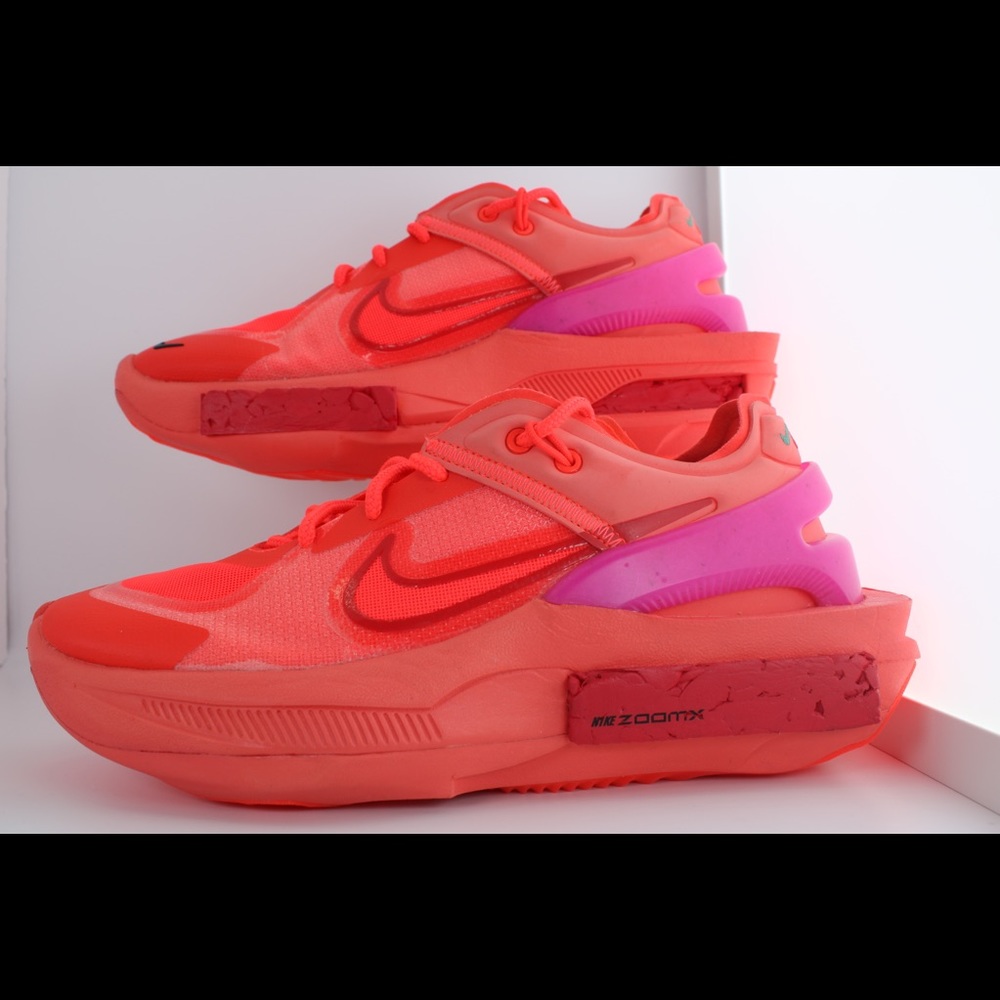Nike Women's Athletic Shoes Bright Coral Pink & Purple Accents